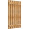 Ekena Millwork Spaced Board-n-Batten Shutters, Rough Sawn Western Red Cedar, 34 3/4W x 51H, PR RBS06S35X051RWR - alternate 2